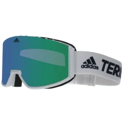 Adidas Ski Goggles SP0040 21Q White Green Mirror