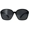 Adidas Sunglasses SP0013 01A Shiny Black Contrast Grey