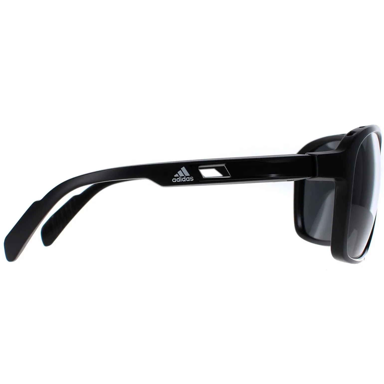 Adidas Sunglasses SP0013 01A Shiny Black Contrast Grey