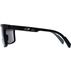 Adidas Sunglasses SP0020 02C Matte Black Contrast Mirror Silver