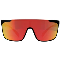 Adidas Sunglasses SP0020 02G Matte Black Orange Camo Contrast Mirror R