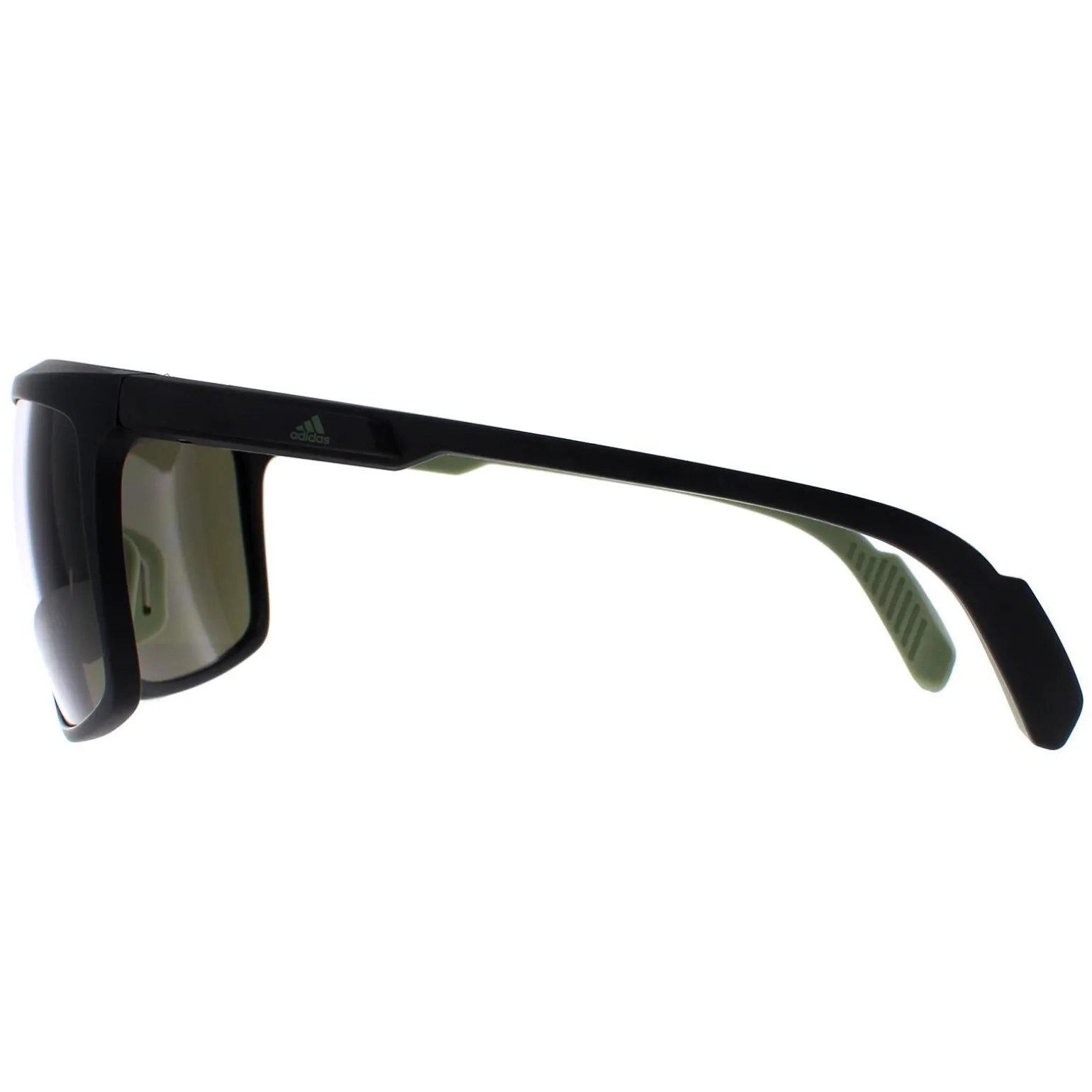 Adidas Sunglasses SP0032-H 02N Antique Black Kolor Up Green