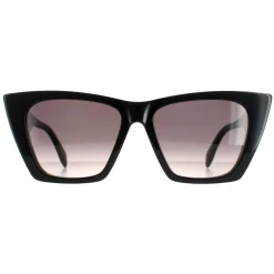 Alexander McQueen Sunglasses AM0299S 001 Black Grey