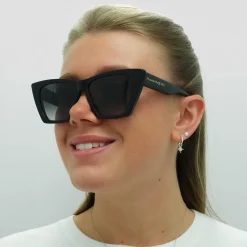 Alexander McQueen Sunglasses AM0299S 001 Black Grey