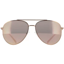 Armani Exchange Sunglasses AX2043S 61034Z Shiny Rose Gold Grey Mirror