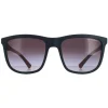 Armani Exchange Sunglasses AX4093S 82958G Matte Blue Grey Gradient