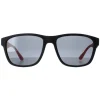 Armani Exchange Sunglasses AX4135S 807881 Matte Black Grey Polarized