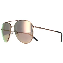 Armani Exchange Sunglasses AX2043S 61034Z Shiny Rose Gold Grey Mirror