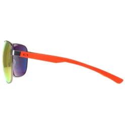 Armani Exchange Sunglasses AX2047S 60456Q Silver Orange Mirror