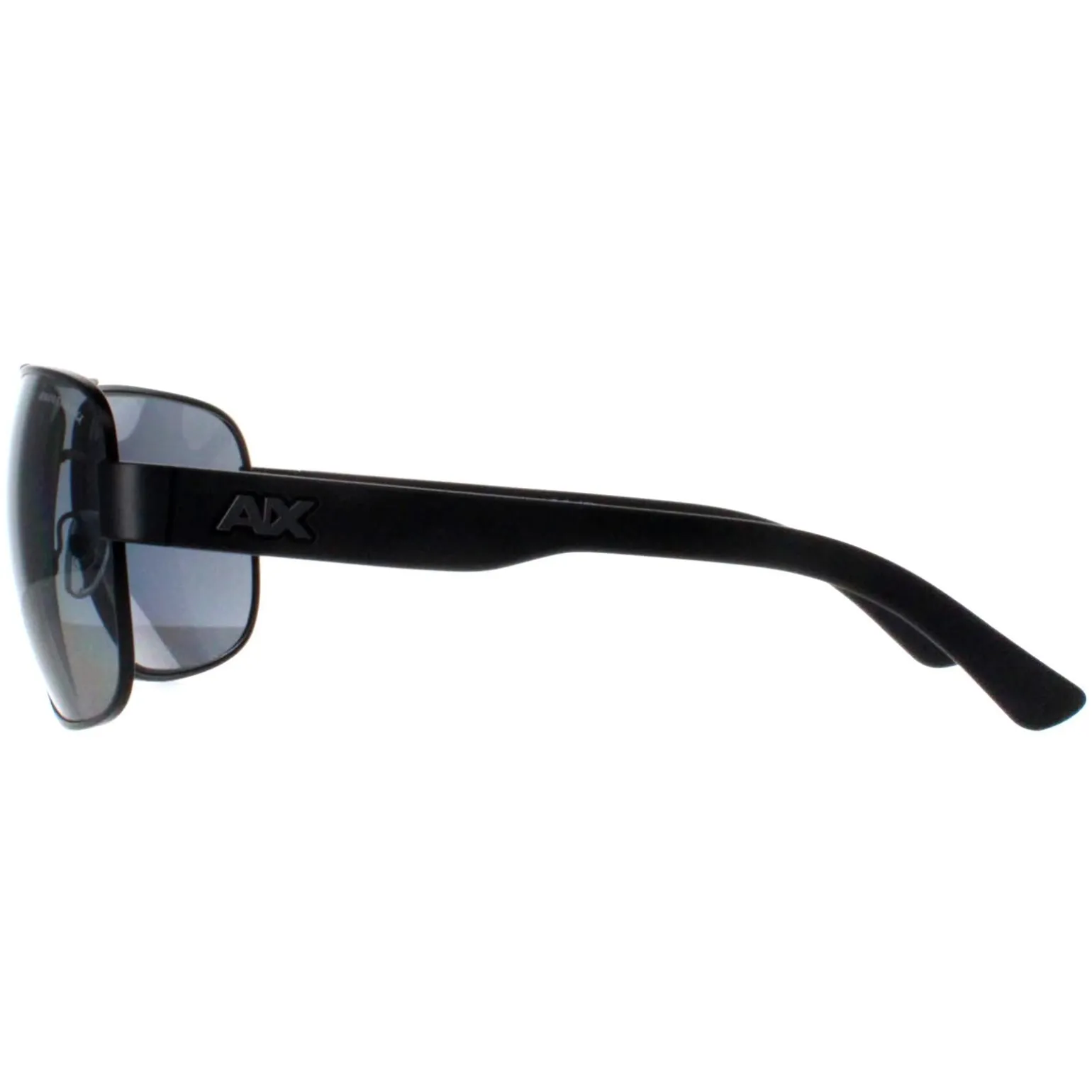Armani Exchange Sunglasses AX2012S 606381 Matte Black Grey Polarized