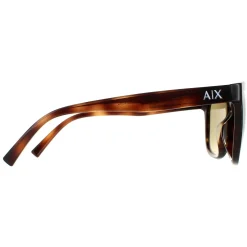 Armani Exchange Sunglasses AX4105SF 82135A Shiny Havana Gold Mirror