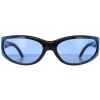 Arnette Sunglasses AN4302 Catfish 281880 Black Gradiant Metal Blue Dar