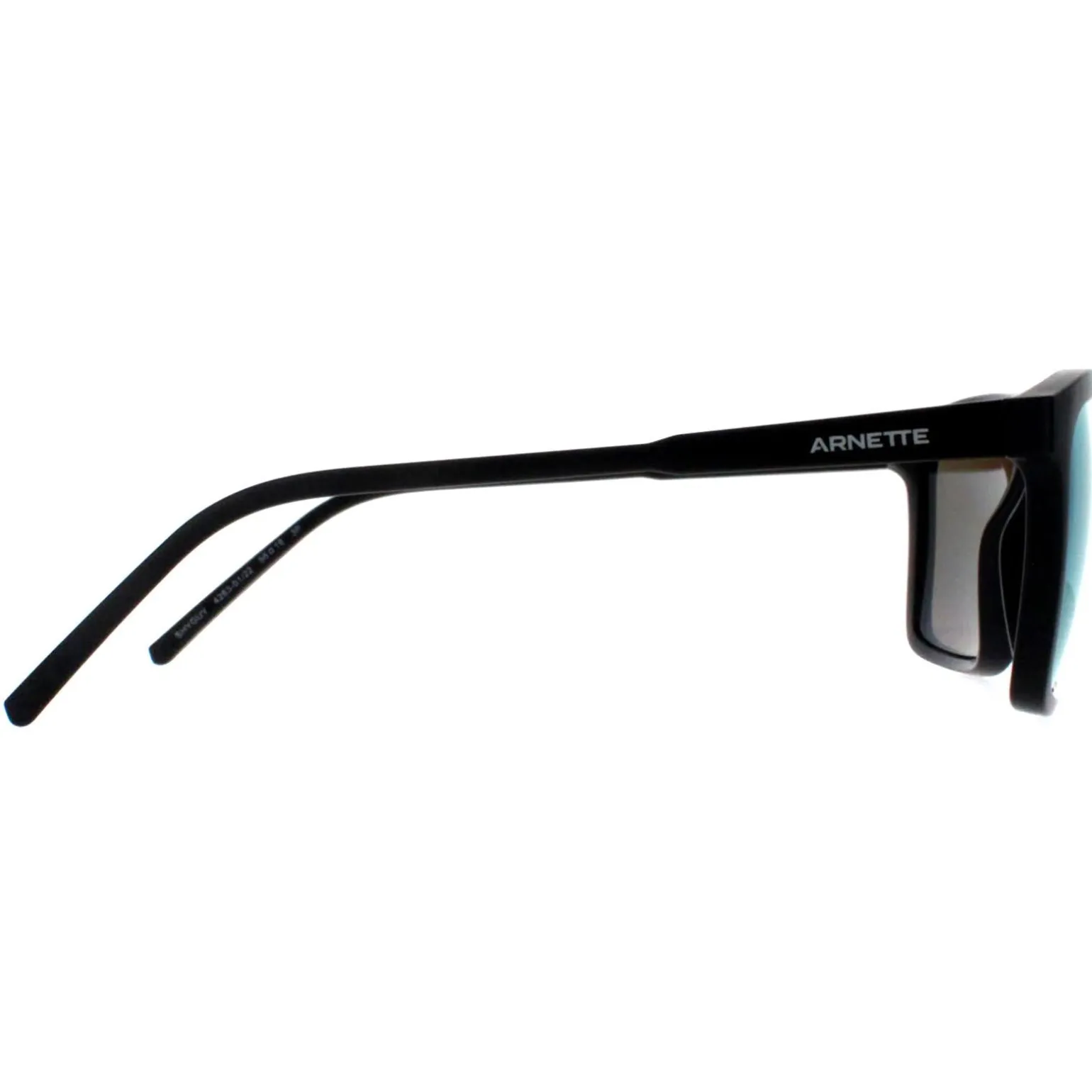 Arnette Sunglasses AN4283 Shyguy 01/22 Matte Black Dark Grey Mirror Wa