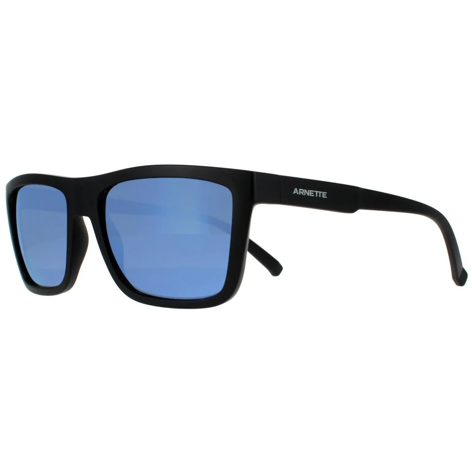 Arnette Sunglasses Deep Ellum AN4262 01/22 Matte Black Dark Grey Mirro