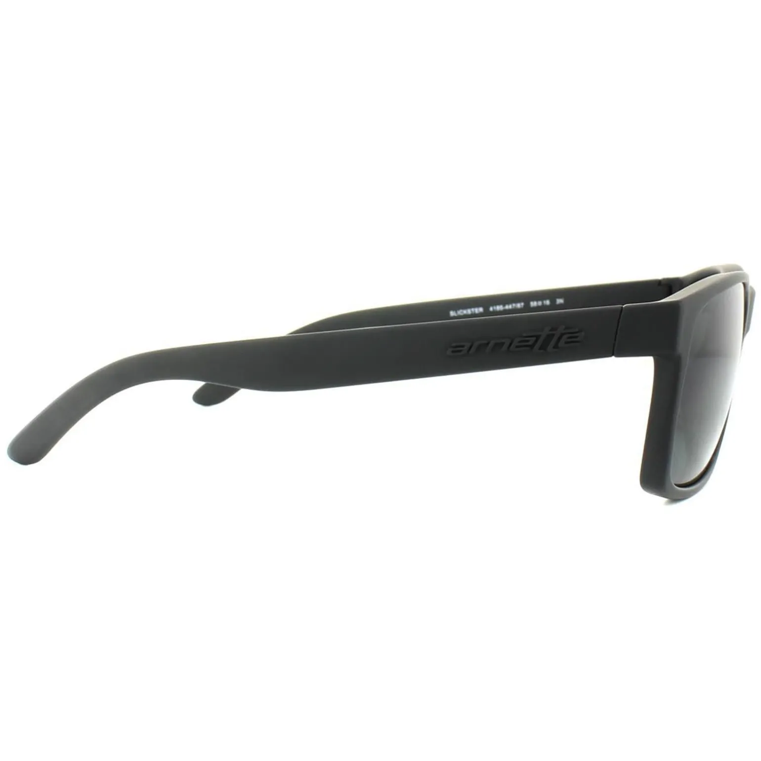 Arnette Sunglasses Slickster 4185 447/87 Black Rubber Grey