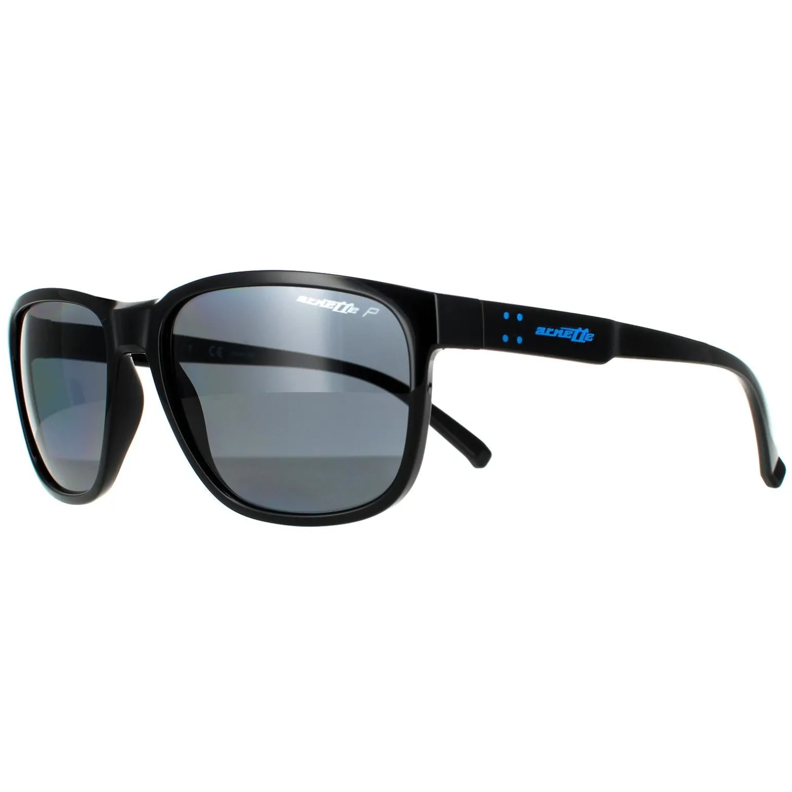 Arnette Sunglasses Urca AN4257 41/81 Shiny Black Dark Grey Polarized