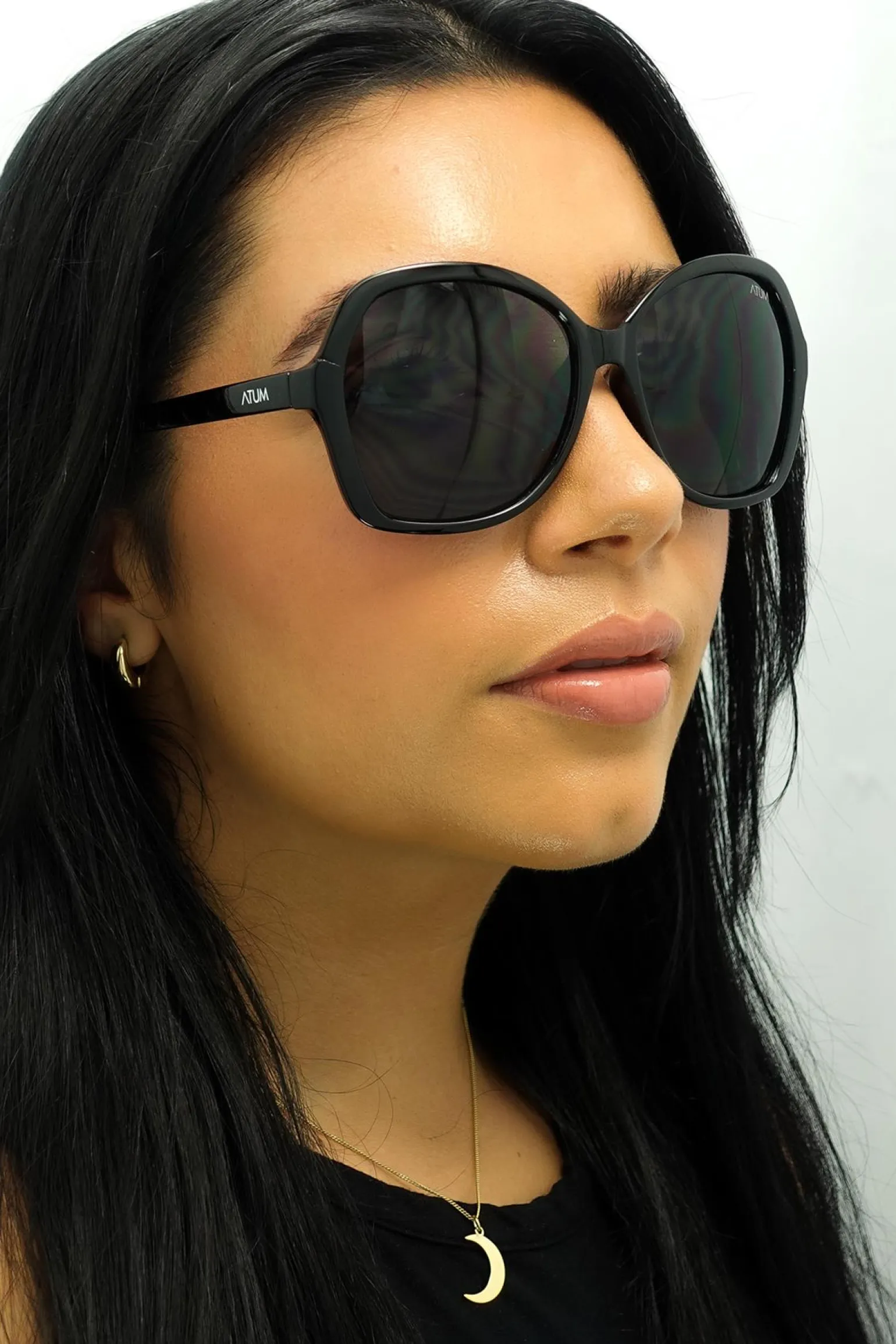 Atum Sunglasses Aelius C1 Shiny Black Smoke Grey