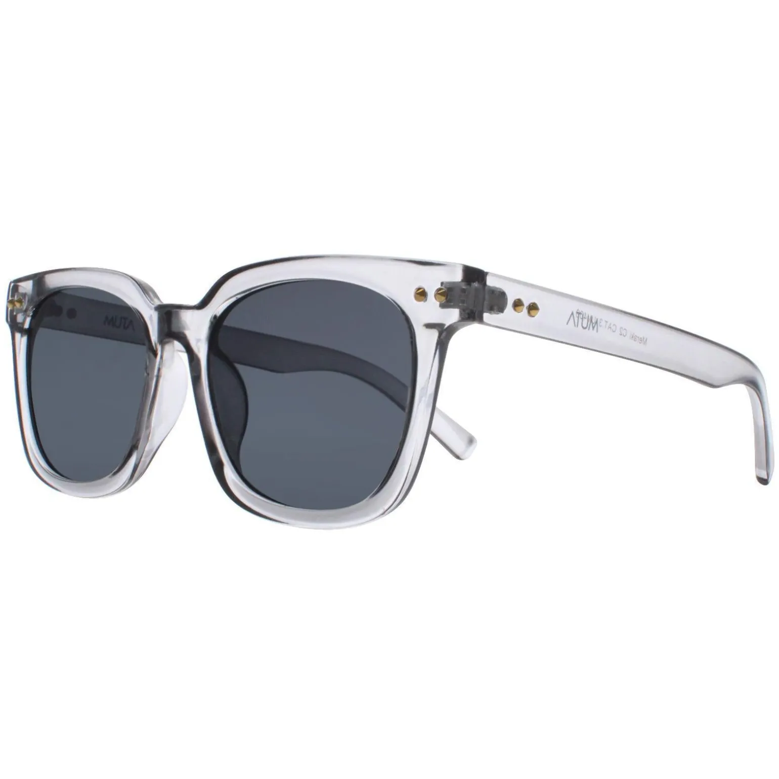 Atum Sunglasses Meraki C2 Shiny Transparent Grey Smoke Grey