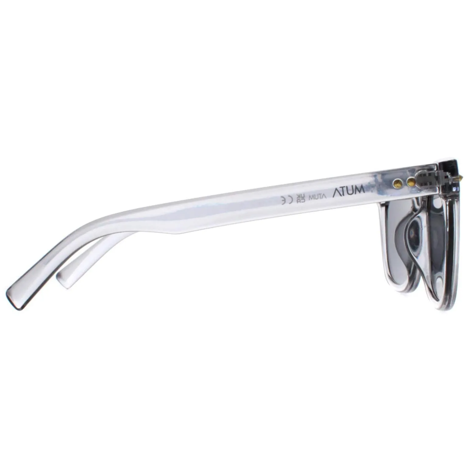 Atum Sunglasses Meraki C2 Shiny Transparent Grey Smoke Grey