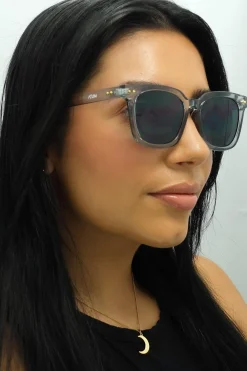 Atum Sunglasses Meraki C2 Shiny Transparent Grey Smoke Grey