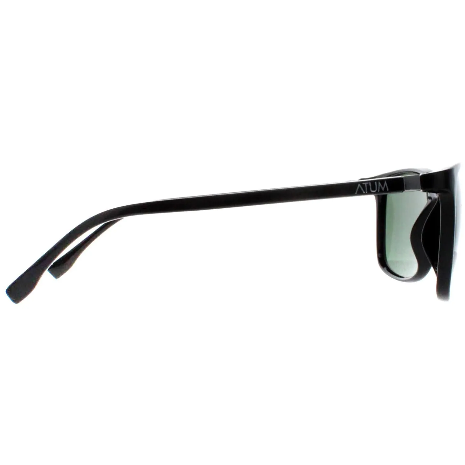 Atum Sunglasses Quill C2 Shiny Black G15 Green