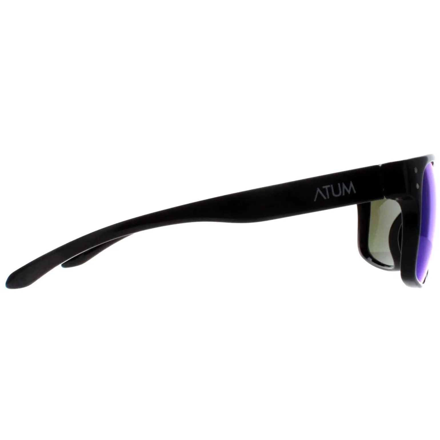 Atum Sunglasses Waterhouse C2 Shiny Black Blue Mirror