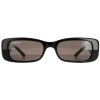 Balenciaga Sunglasses BB0096S 001 Black Grey