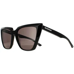 Balenciaga Sunglasses BB0046S 001 Black Grey