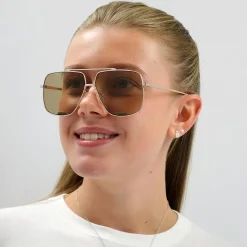 Bally Sunglasses BY0017-D 28E Rose Gold Pink