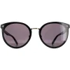 Bally Sunglasses BY0043-K 01A Black Blue