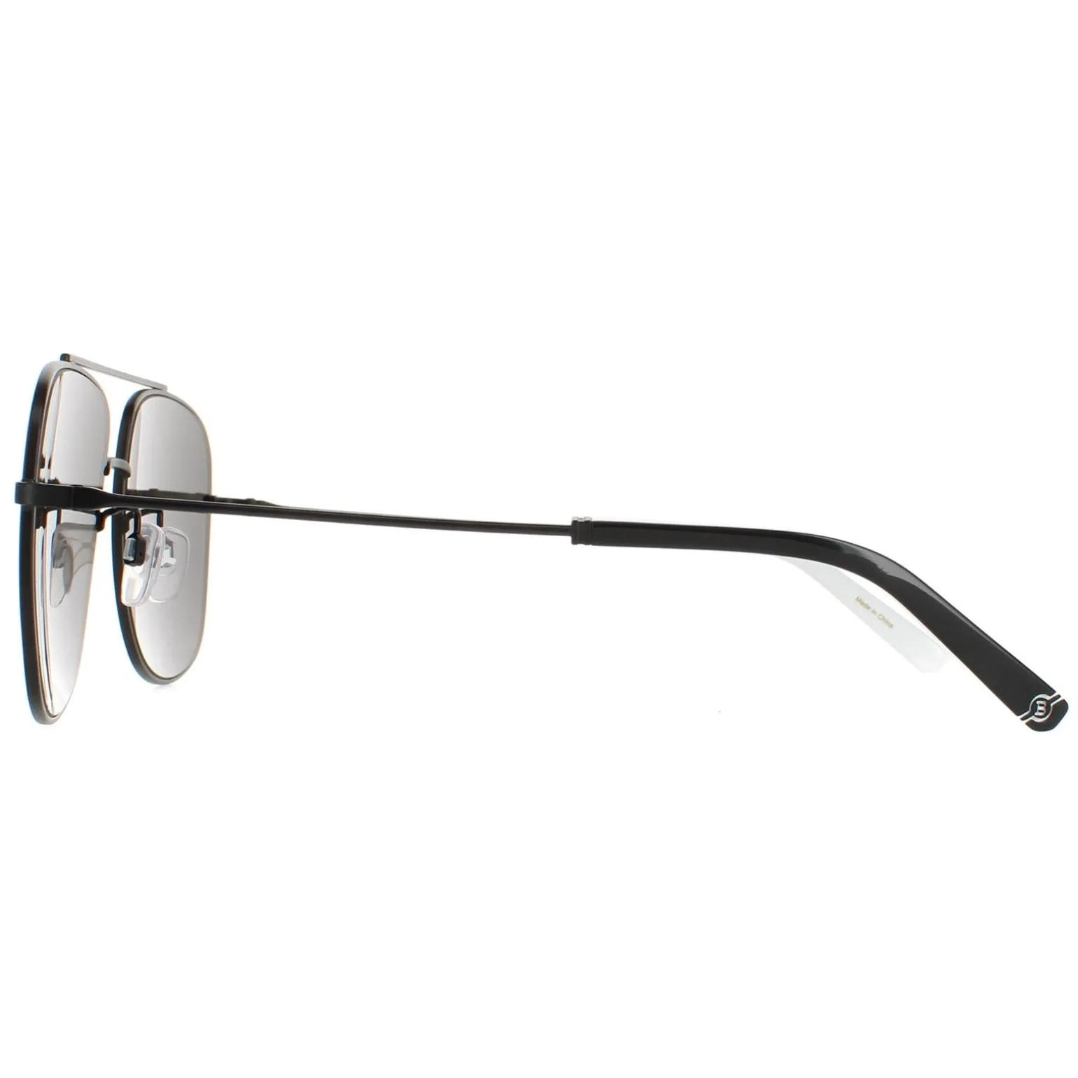 Bally Sunglasses BY0050-K 02D Black Grey Polarised Mirrored