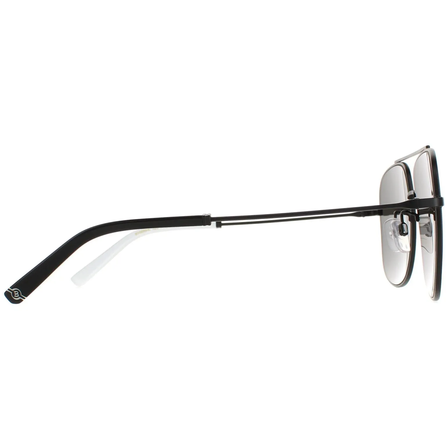 Bally Sunglasses BY0050-K 02D Black Grey Polarised Mirrored