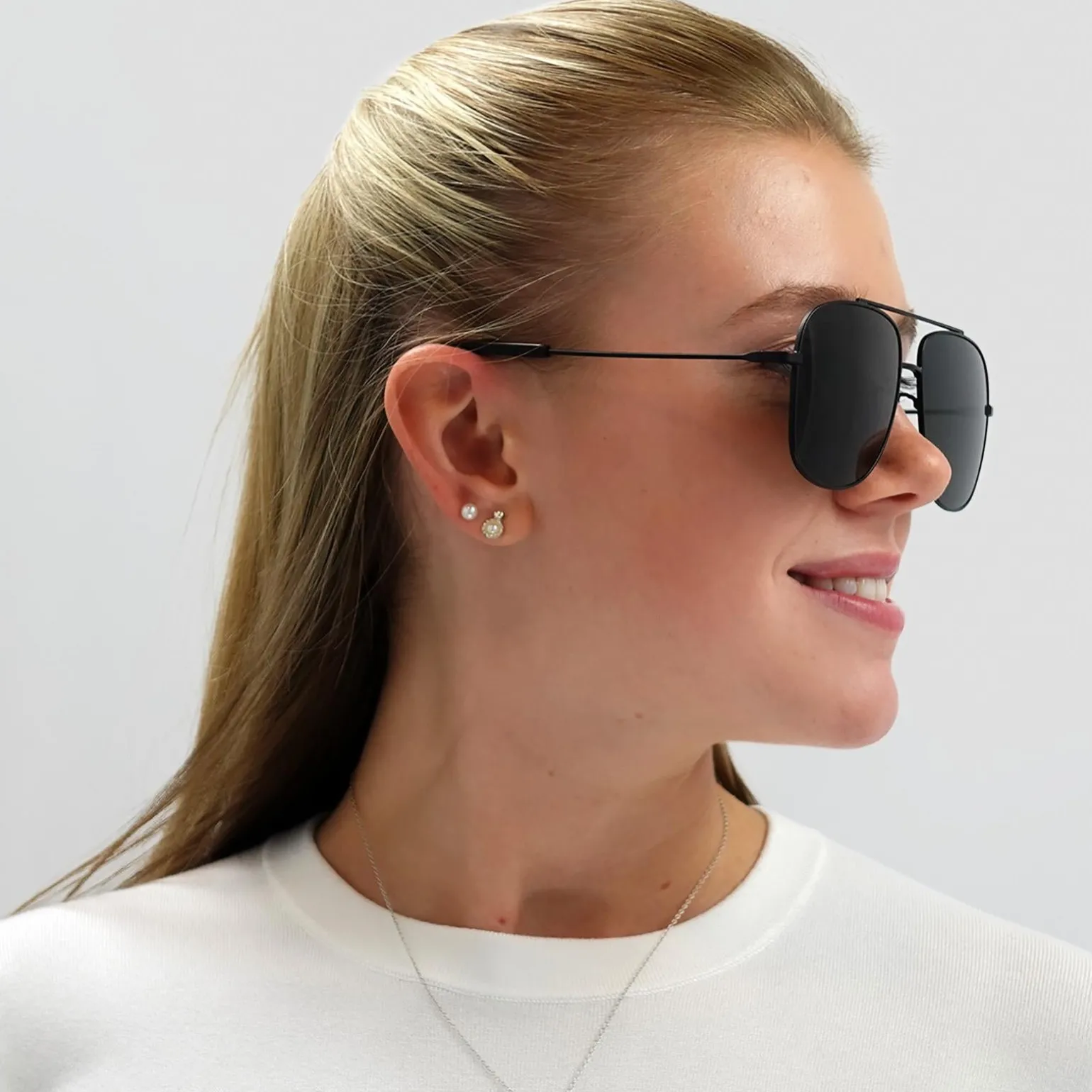 Bally Sunglasses BY0050-K 02D Black Grey Polarised Mirrored