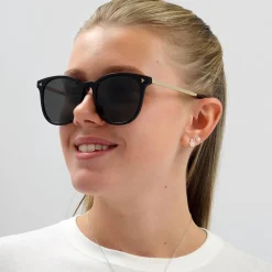 Bally Sunglasses BY0047-K 01D Black Brown Polarised