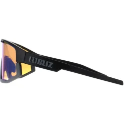 Bliz Sunglasses Fusion ZB7005-0333 Black Coral Orange Blue Mirror