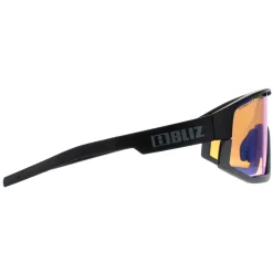 Bliz Sunglasses Fusion ZB7005-0333 Black Coral Orange Blue Mirror