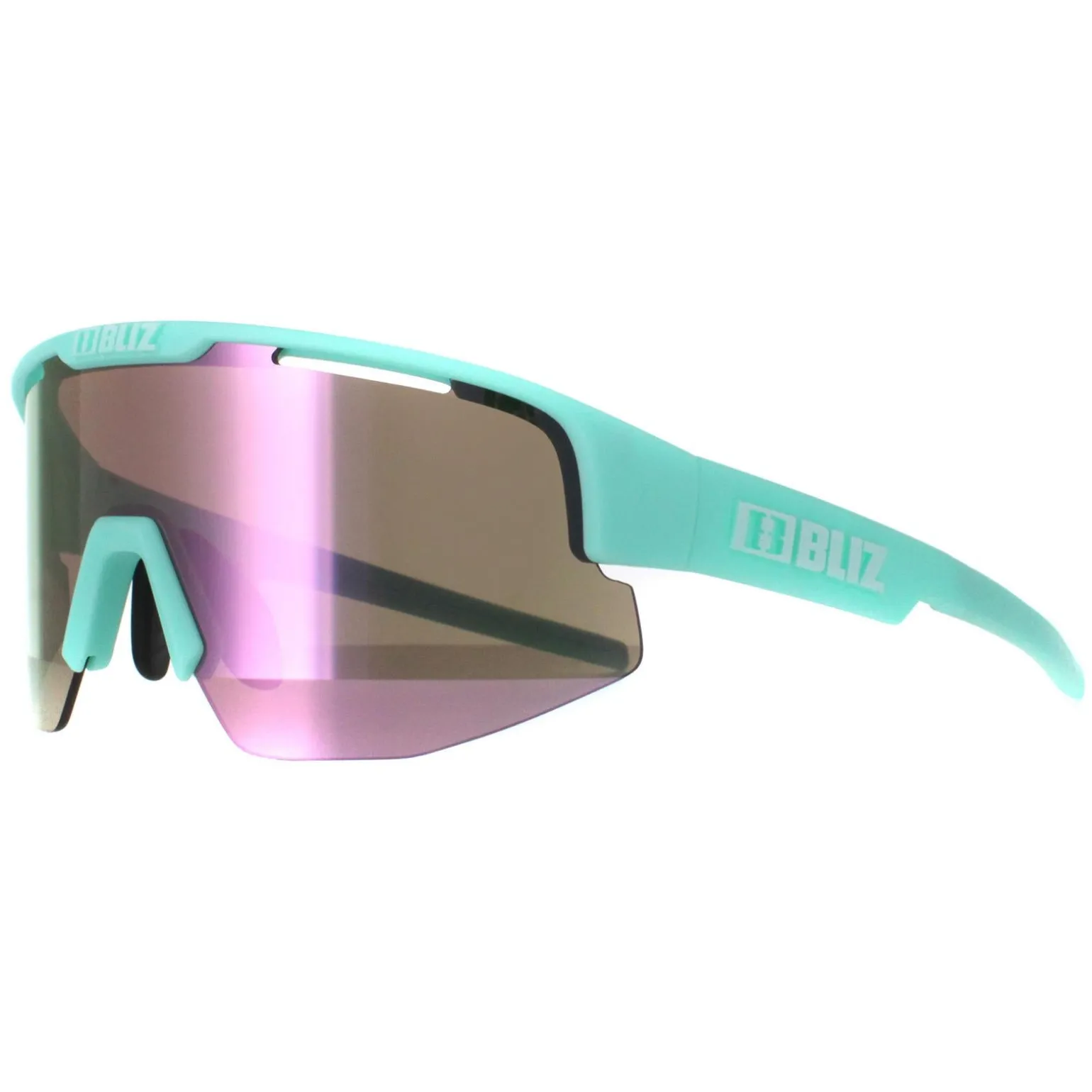 Bliz Sunglasses Matrix Small ZB7007-0530 Matte Pastel Mint Brown Rose