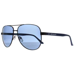 BMW Motorsport Sunglasses BS0028 02M Matte Black Blue Polarised