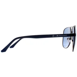BMW Motorsport Sunglasses BS0028 02M Matte Black Blue Polarised