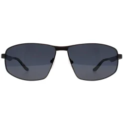 BMW Sunglasses BS0038 09D Matte Gunmetal Smoke Polarized