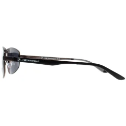 BMW Sunglasses BS0038 09D Matte Gunmetal Smoke Polarized