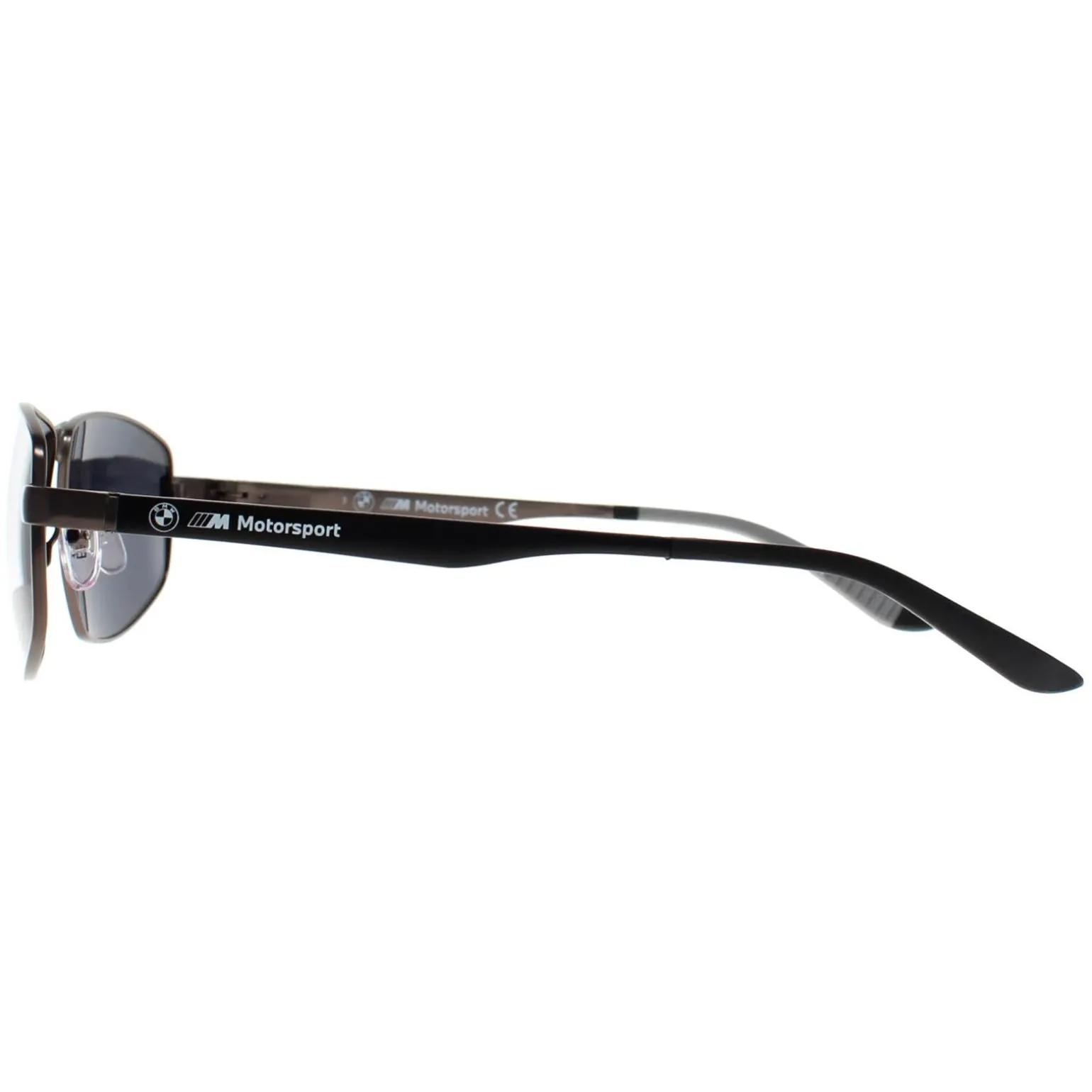 BMW Sunglasses BS0038 09D Matte Gunmetal Smoke Polarized