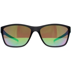 BMW Sunglasses BS0036 20Q Matte Black Green Mirror