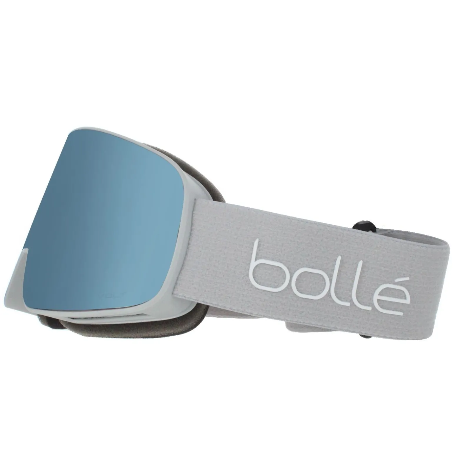 Bolle Ski Goggles Nevada BG096016 Matte Lightest Grey Volt Ice Blue