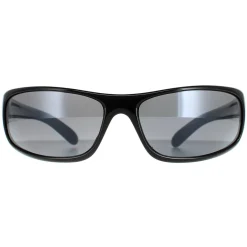 Bolle Sunglasses Anaconda 10338 Shiny Black TNS Grey Polarized