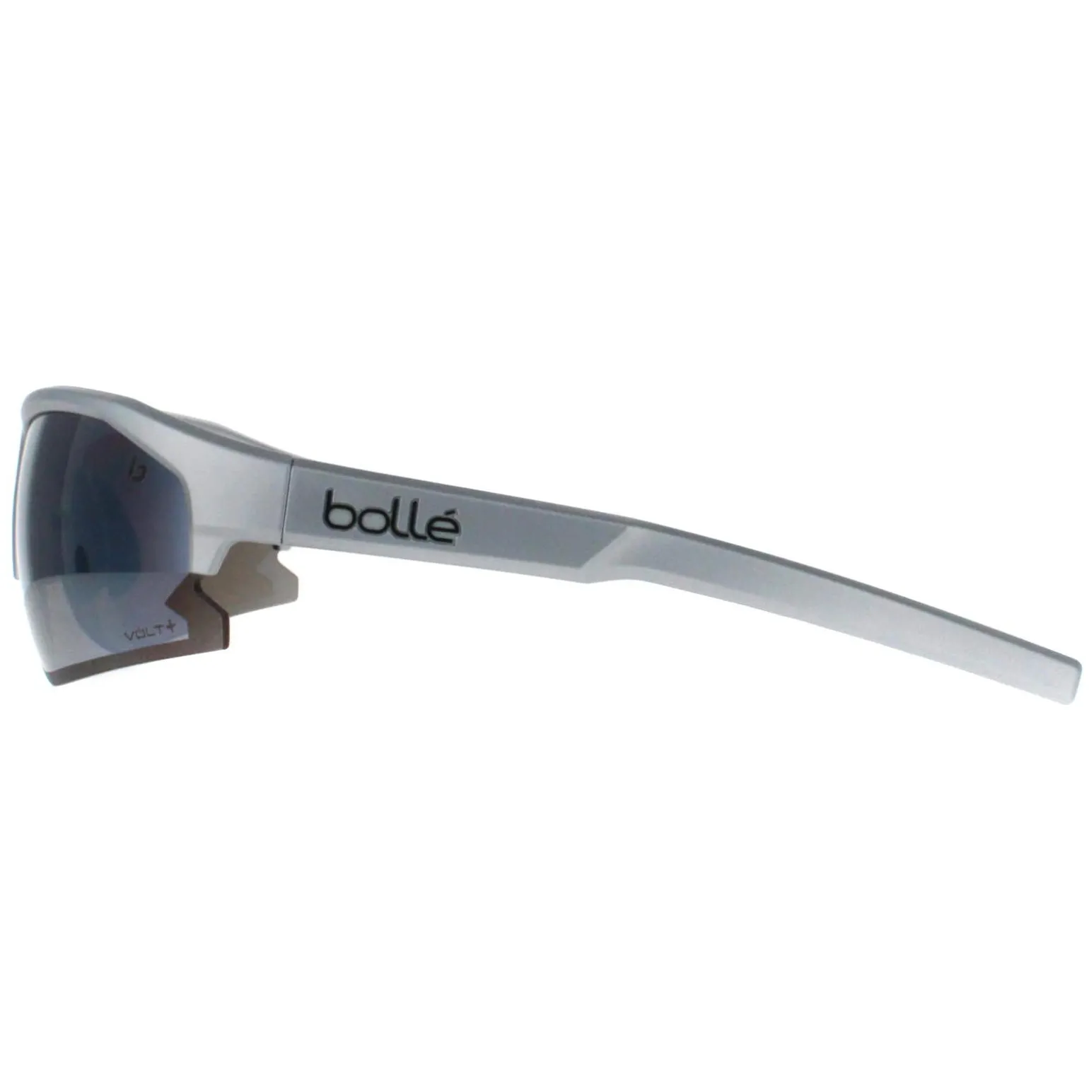 Bolle Sunglasses Bolt2 BS003002 Matte Silver Volt+ Cold White Polarize
