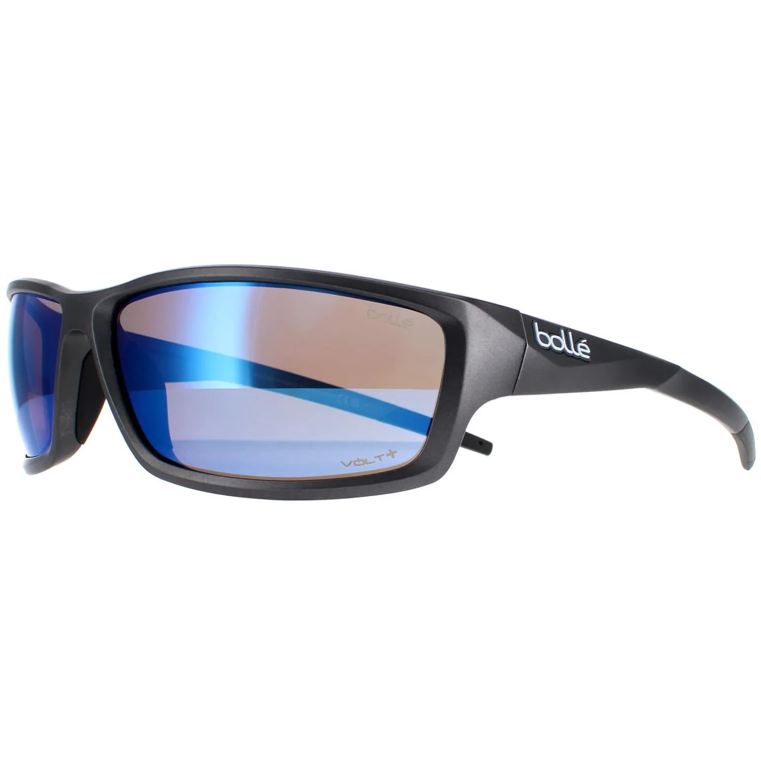 Bolle Sunglasses Cerber BS041001 Mattte Titanium Volt Offshore Polariz