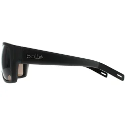 Bolle Sunglasses Falco BS019001 Matte Crystal Black Volt+ Gun Polarise