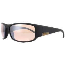 Bolle Sunglasses King 12575 Matte Black Metal Brown Phantom Brown Gun