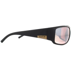 Bolle Sunglasses King 12575 Matte Black Metal Brown Phantom Brown Gun